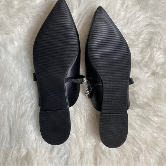 🔥SOLD🔥 Lulus Arlya Rhinestone Pointed-Toe Mule Slides - Picture 10 of 14